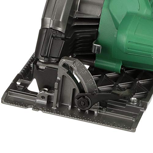 Metabo HPT 7-1/4-Inch Circular Saw Kit | 6,000 Rpm, 15-Amp Motor | Integrated Dust Blower | 24T Premium Framing/Ripping Blade | Single Handed Bevel Adjustment | C7SB3 - style: Metabo HPT C7SB3 Circular Saw