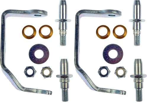 Dorman 38456 Front Driver Side Door Hinge Pin and Bushing Kit (Pack of 2) - size: 1 Count (Pack of 2)