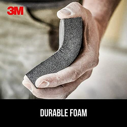 3M Small Area Drywall Sanding Sponge, 3.75 in by 2.625 in by 1 in, Fine/Medium (9093DCNA) (Pack of 2) - size: 3-3/4 in x 2-5/8 in, Pack of 2, style: Fine/Medium