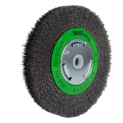 Forney 72751 6-Inch Wire Bench Wheel Brush