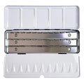 FCLUB Empty Watercolor Tin Palette for Holding 36 Half Pans or 21 Full Pans - style: Empty Tin Box (36)