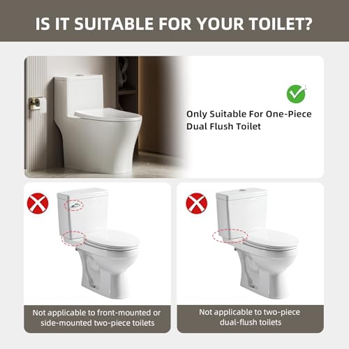 Universal Toilet Repair Kit for One Piece Toilet 2 Inch
