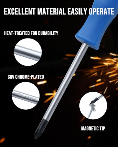 Lichamp 12-Piece Screw Driver Set Heavy Duty