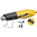 380W Mini Heat Gun, 2-Temp 480°F & 850°F for DIY & Crafts-Yellow - color: Yellow
