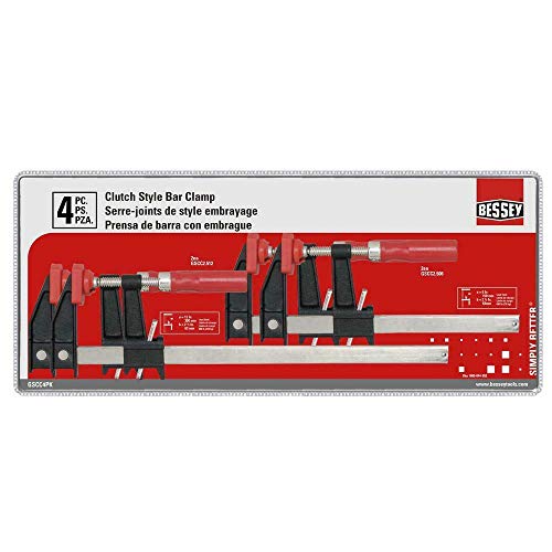 SET CLUTCH ST BAR CLAMPS (2 X 6 IN 2 X 12 IN)