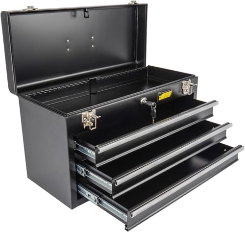 Portable 3 Drawer Tool Box