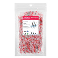 Kuject 200PCS Solder Seal Wire Connectors AWG 22-18, Red Heat Shrink Butt Connectors Terminals Solder Sleeve Waterproof Wire Splice Connector for Marine Automotive Boat Wire Joint - size: AWG 22-18 Red