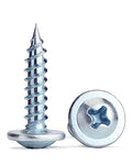 Wood Screws,#8×3/4 inch 300Pcs Truss Head Wood Cabinet Screws - color: Silver, size: #8 x 3/4"