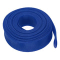 uxcell Expandable Sleeving, 1 1/2-inch 25ft Cable Sleeve, Blue - color: Blue, size: 1 1/2-inch x 25ft