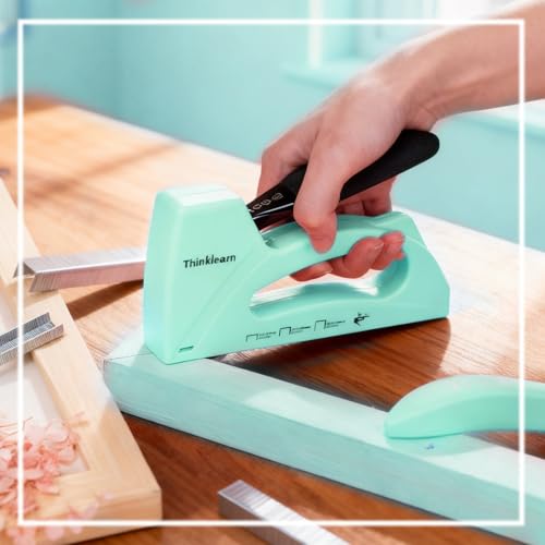 Light Duty Staple Gun for Wood, Upholstery Staple Gun for Classroom - color: Green