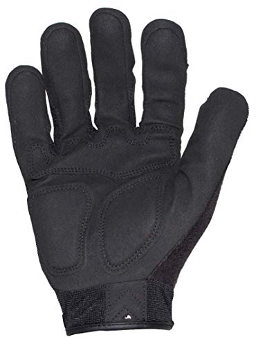 Ironclad Command Tactical Impact, Touch Screen Gloves, TPR Impact Protection, TAA Compliant (1 Pair) IEXT-ICOY-02-S - color: Black, size: X-Small