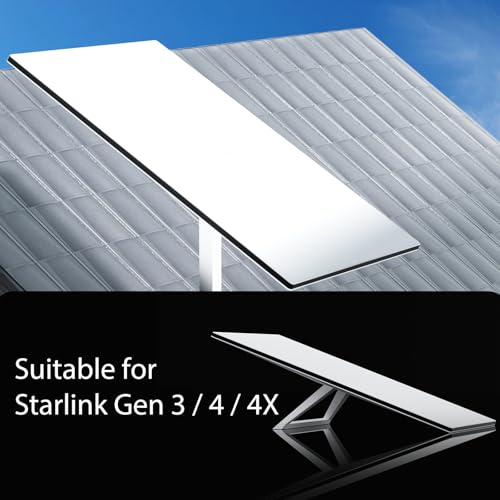 Adjustable 304 Stainless Steel Roof Mount for Starlink Standard 4/4X/Gen 3 - size: Gen 3 Roof Mount
