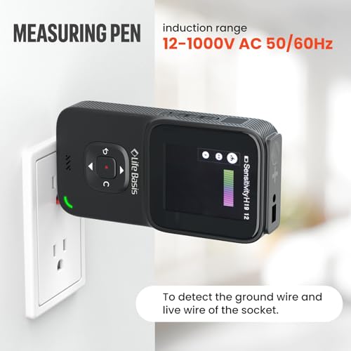 LifeBasis Stud Finder Wall Scanner, 10 in 1 Measuring Tool
