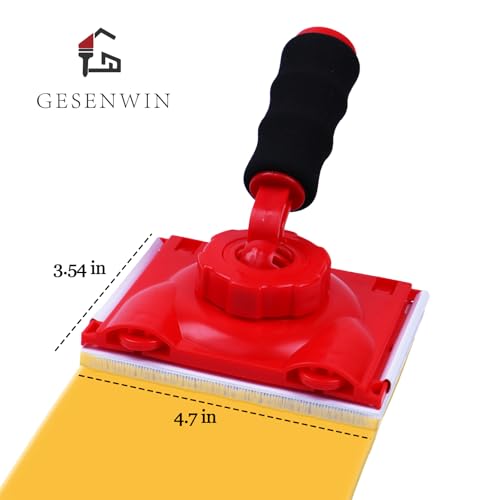 Paint Edger Trimmer Tool with 2 Pads for Walls, Ceilings, Corners & Trims