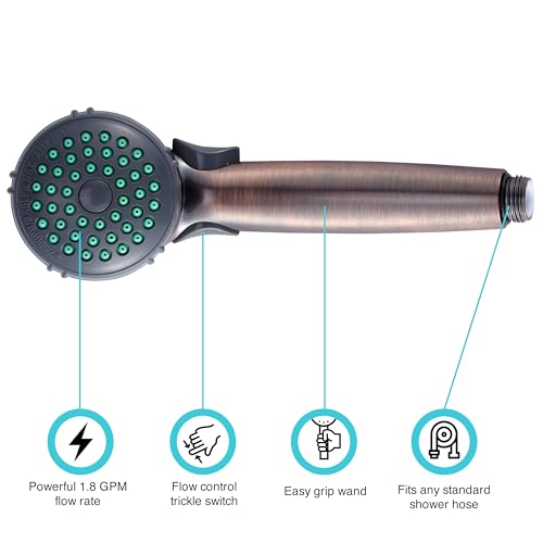 Dura Faucet DF-SA400-ORB RV Handheld Shower Wand (Oil Rubbed Bronze) - color: Oil Rubbed Bronze, size: Head Only