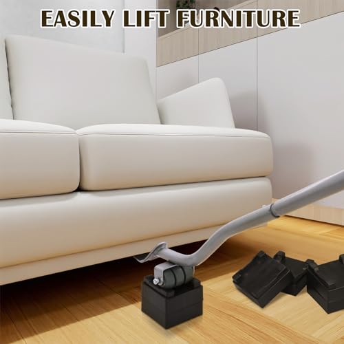 22" Furniture Lifter Tool, Appliance Metal Lifter for Heavy Furniture Grey - size: Grey-22 IN