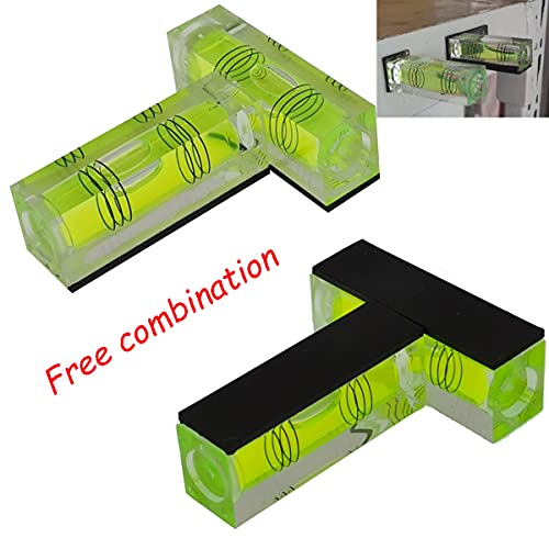 Small Bubble Level rectangle Three Line Horizontal Pearl 522015 - size: Rectangle 521815