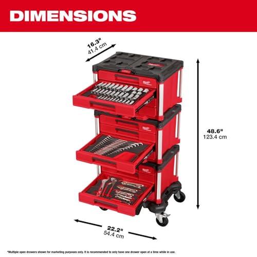 Milwaukee Electric - 366 Piece Master Mechanics Hand Tool Set with Pack