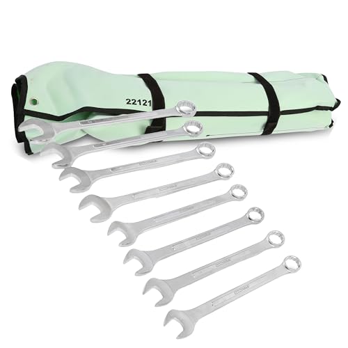 OEMTOOLS 8-PC 12 Pt. Metric Jumbo Combination Wrench Set 33mm-50mm - style: 8 piece metric (33-50 millimeter)