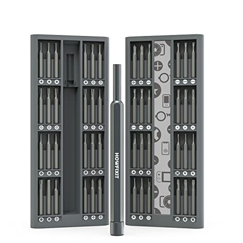 HowFixit PRO 48 Bit Precision Screwdriver Set for iPhone, Smartphone, MacBook, Laptop, Tablet, Camera, Switch, PS5, Xbox, Game Console & Controller Repair