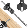 Wheel Marking Gauge Knife Woodworking, Scribe Tool Woodworking, Adjustable 0-12cm, Aluminum & Brass Options, for Parallel Lines, Dovetail Joints & Professional Carpentry (Aluminum)