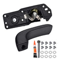 FAERSI Interior Door Handle Kit Front/Rear Right Passenger Side for 2007-2014 Chevy Silverado, Tahoe, Suburban, Avalanche, GMC Sierra, Yukon, Yukon XL, Cadillac Escalade Replaces# 20833602, 80375 - color: Right Passenger Side