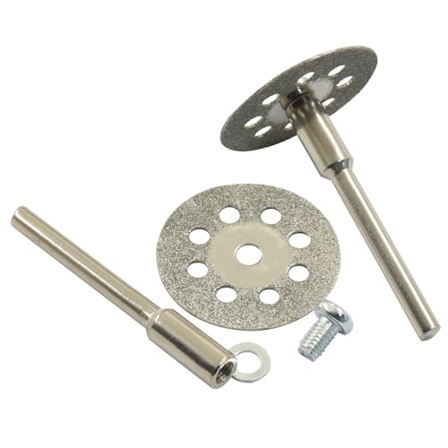 Bivethoi 12 Pack 22mm Mini Diamond Coated Cutting Off Wheels Discs - style: 22mm(12 Pack)