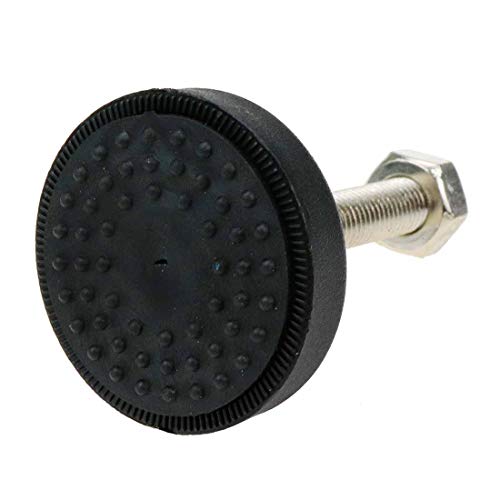 M10 Leveling Feet 880 Lb Capacity, 2.83 Inches Height - 2 Inches Base, 4Pcs - color: Black, size: D50xM10xH50mm