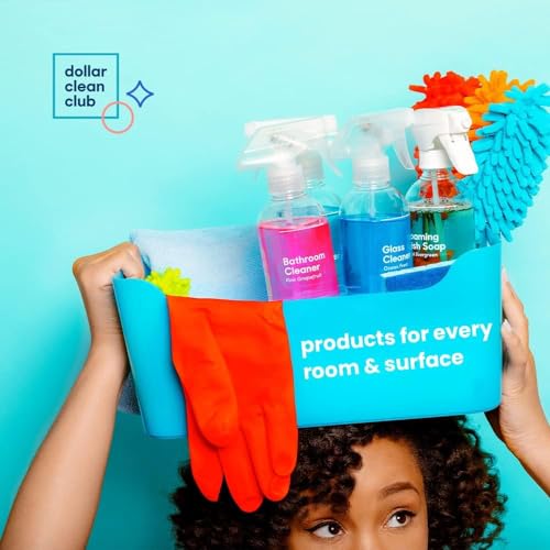 Complete Home Cleaning Kit - 15 Refill Pods and 5 Reusable Spray Bottles - Kitchen, Bath, Glass, Carpet and Foaming Dish Soap - Non-Toxic Eco-Friendly Cleaning Supplies Starter Set for Apartment - style: All Scent