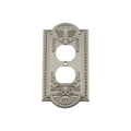 Nostalgic Warehouse Meadows Light Switch Cover Plate - color: Satin Nickel, size: Outlet