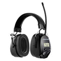 AM FM Radio Hearing Protection Earmuff, Bluetooth 5.4, 30SNR - color: Am/Fm+ Bluetooth-black