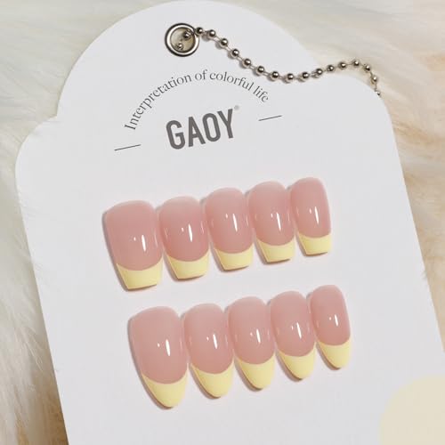 GAOY Yellow Swirl Gel Nail Polish Art Liner, 12ml Pastel Butter Color - color: Lemon Yellow