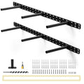2pcs Floating Shelf Hardware Heavy Duty Hidden Shelf Brackets Support,Wall Mounting Invisible Floating Shelves Bracket (34" x 6" x 1.5" with Tools) - size: 34" x 6" x 1.5"
