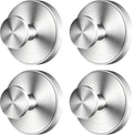 Suction Cup Hooks for Shower, Drill-Free Stainless Steel Wall Hooks 4-Pack - color: Silver