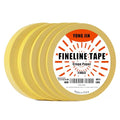YONGJIN Multi-Size Pinstripe Tape, 1/16", 1/8", 1/4", 1/2", 5/7" - size: 1/16", 1/8", 1/4", 1/2", 5/7"