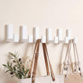 Teenyyou 6 Pcs Cute Kids Wall Hooks Adhesive for Backpack White - color: White