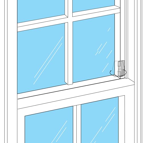 Prime-Line U 10683 Stainless Steel Wood Window Vent Latch (2 Pack) - color: Stainless Steel