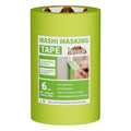 TAPEBEAR Green Washi Painters Tape 21-Days Clean Removal 30mm x 55m - color: Green, size: 1.18" x 60Yard