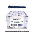 CONFAST 1/4" x 2-1/4" Hex Head Concrete Screw Anchor with Drill Bit for Anchoring to Masonry, Block or Brick (100 per Box) - size: 1/4" x 2-1/4"