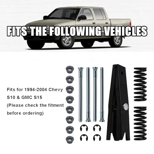 RULLINE Door Hinge Repair Kit Compatible with 1994-2004 Chevrolet Blazer - size: For 94-04 Chevy 19pcs