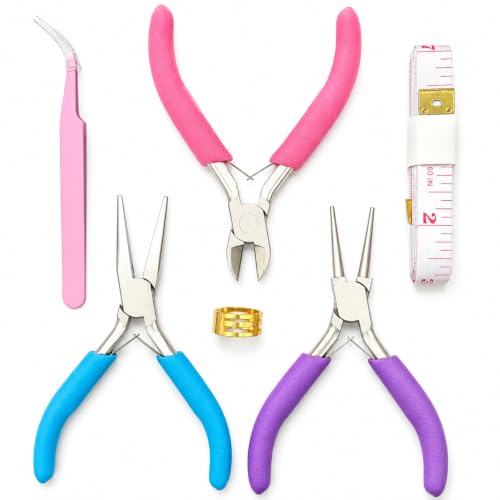 3-Piece Jewelry Pliers Set for Jewelry Making & Crafts