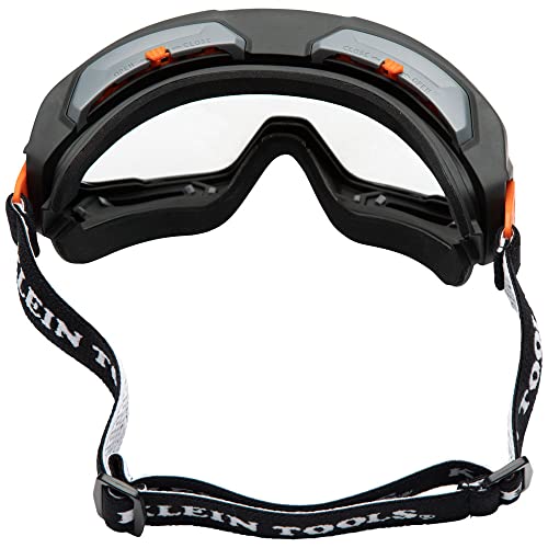KLEIN TOOLS 60481 Clear OTG Safety Goggles Replacement Lens, Optical Class-1 PPE Eye Protection, Anti-Fog, Scratch-Resistant, UV Protection