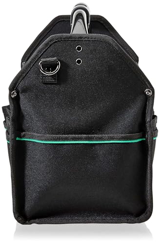 Amazon Basics Tool Bag Organizer with LED Light, 30 Pockets, Adjustable Shoulder Straps, Portable, Black - size: Tool Tote