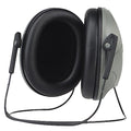 Tactical Shooting Earmuffs,Rear Mounted Noise Cancelling Headphones for Tactical Games, Construction Site, Hunting - color: Grey
