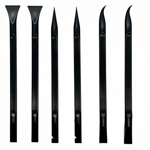 Car Detailing Tools Scraper Small Plastic Scraper Tool, Used in Narrow Spaces and Gaps, Perfect for Removing Oil Stains, Labels, Dirt, Cleaning Car Interior Details(6Pcs scrapers) - color: 6pcs Scrapers