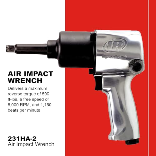 Ingersoll Rand 231HA-2 1/2" Drive Air Impact Wrench - size: 1/2" Impact - Extended Anvil