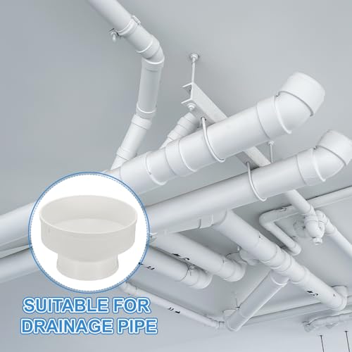 PATIKIL 250mm to 160mm Duct Reducer PVC Pipe Increaser Adapter Airflow Tube - size: 250mm to 160mm