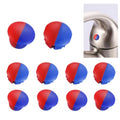 Hot and Cold Water Faucet Indicator 2 Size 10 PCS