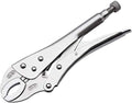 12-inch Heavy Duty Locking Pliers, Chrome Vanadium Steel, Curved Jaw Locking Pliers