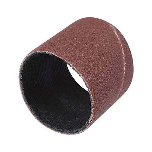 uxcell 1 Inch x 1 Inch Sanding Sleeves 600 Grits Sandpapers Band Drums 10 Pcs - size: 600 Grits